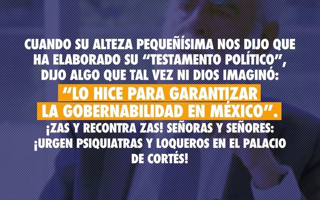 ¡Testó! ¡Aleluya, aleluya!