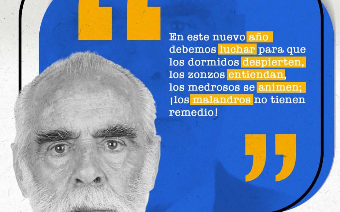 Para que unos despierten, otros entiendan y otros se animen